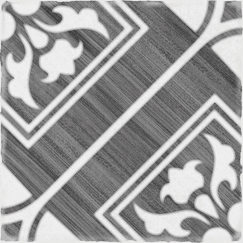 E234170 ANDRA TELMO CHARCOAL GLOSS 150X150 K25-P610 TILES