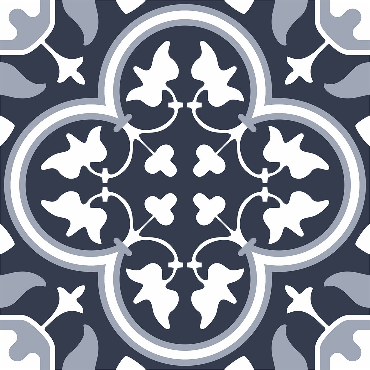 SALISBURY DARK BLUE MATT 200X200 K1-P695 TILES