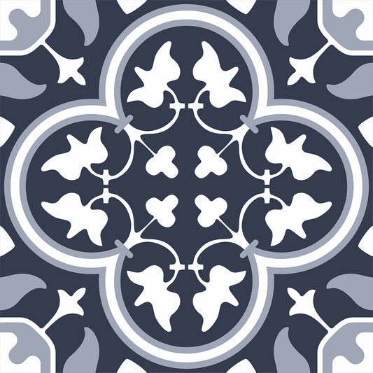 SALISBURY DARK BLUE MATT 200X200 K1-P695 TILES