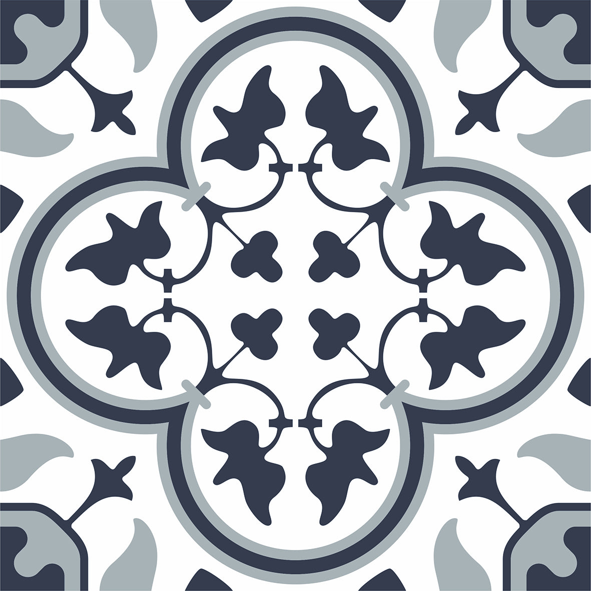 SALISBURY MID BLUE MATT 200X200 K3-P695 TILES