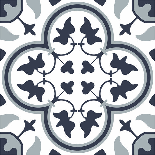 SALISBURY MID BLUE MATT 200X200 K3-P695 TILES