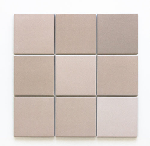 RUBIK cement-look taupe porcelain tiles