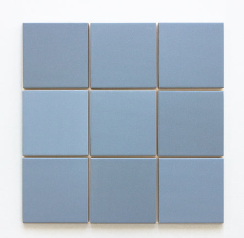 RUBIK matt blue tile