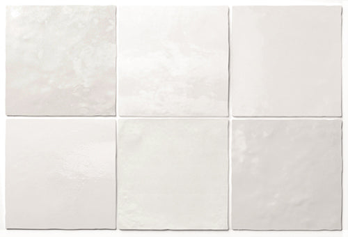White porrcelain tiles