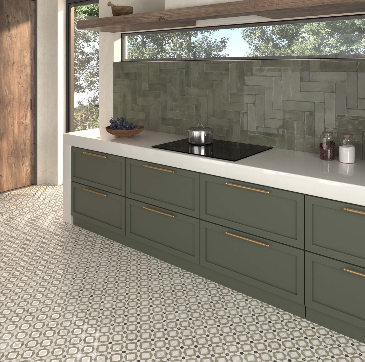 ATLANTIQUE OLIVE 69X240  GLOSS Z16-P10 TILES