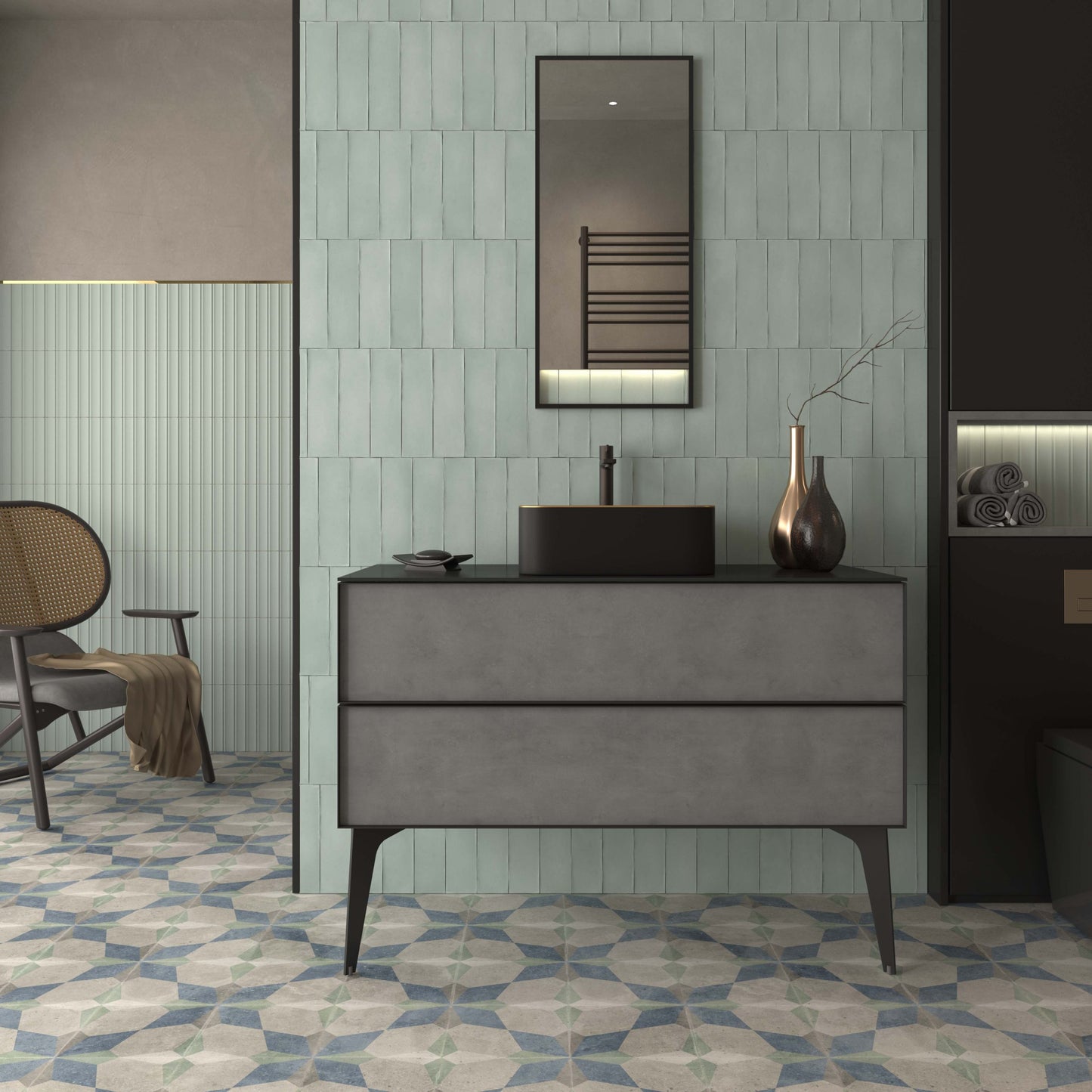 MILANO MENTA 69X240  MATTE Z5-P12 TILES