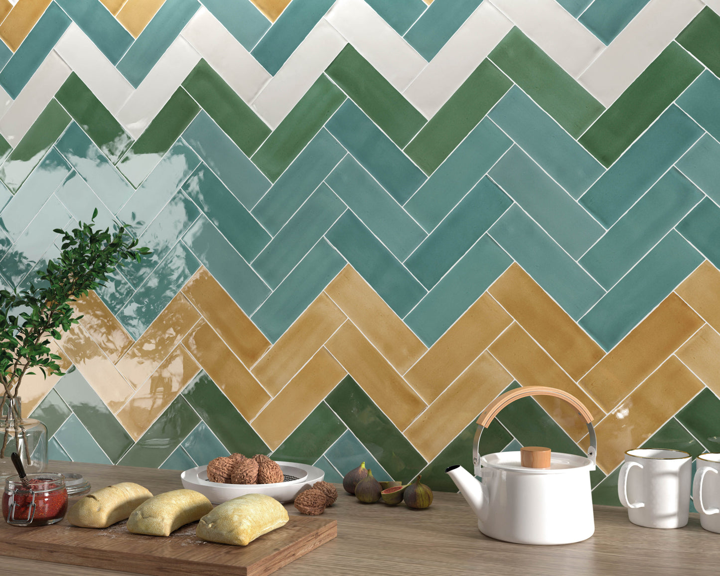 TABARCA VERDE 75X230  GLOSS Z18-P11 TILES