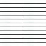 Cottage Strip Mosaic Tiles Matt White 22x145 size - V2-P20