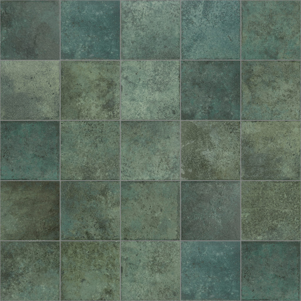 TAHITI Emerald Porcelain Anti-Slip Tiles 147x147 - Z1-P4