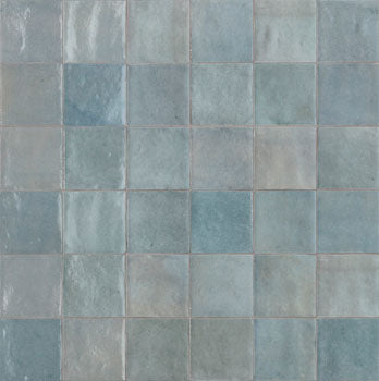100X100 ZELLIGE CIELO GLOSS TILES