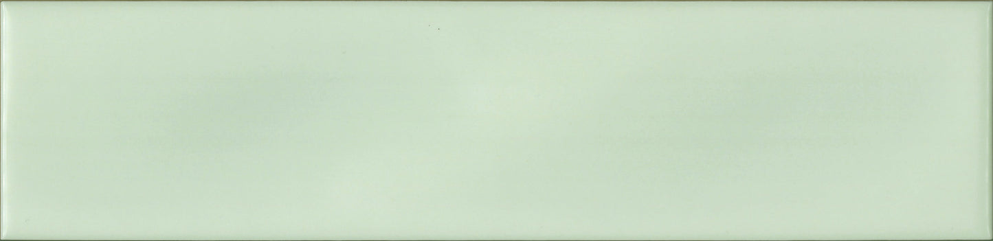 HAMILTON GREEN WAVY SATIN 68X280 SUBWAY TILES