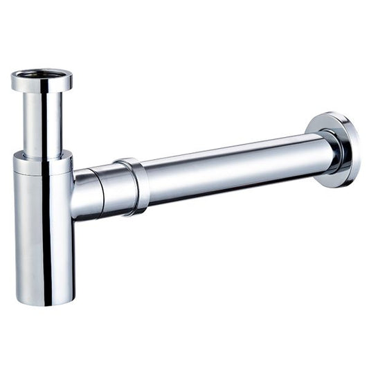 Bottle Trap Round Chrome