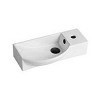 Compact Wall Hung Basin 240x450x130