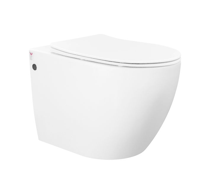Voghera Rimless Wall Hung Pan Slim Seat