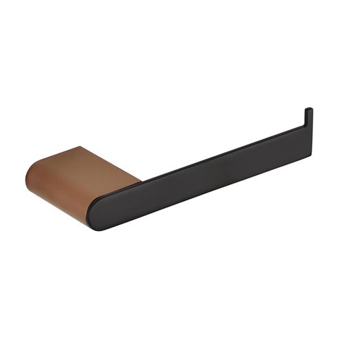 Zevio Paper Holder Gold Black