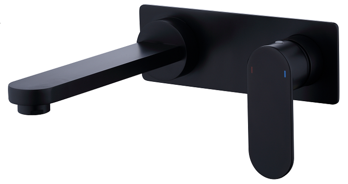 VETTO Wall Basin Mixer Matt Black