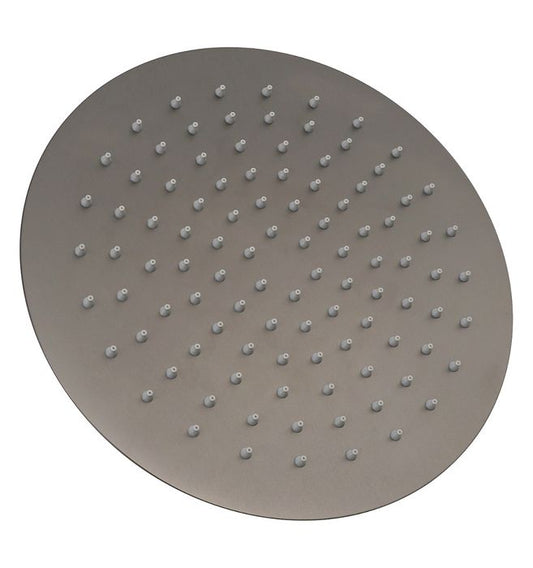 Pavia Showerhead Round 250 Gun Metal