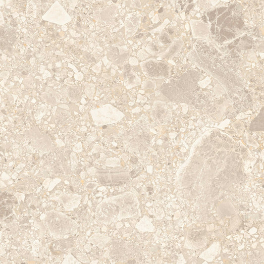 STUDIO TERRAZZO CHAMPAGNE BEIGE MATT 450X450 K9-P746 TILES