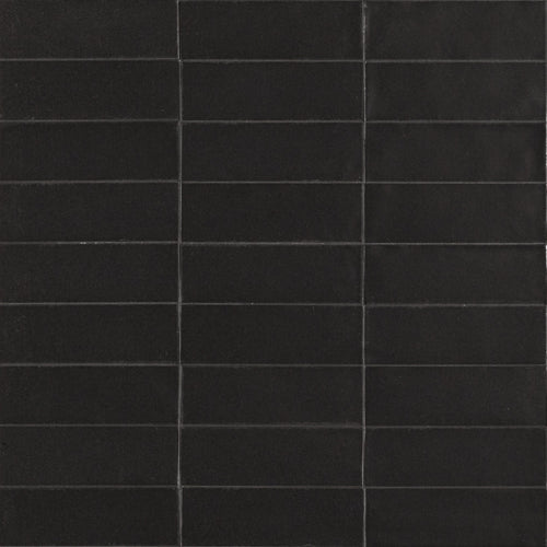 Confetto 3D Subway Tiles Nero Matt 50x150 size - D1-P190