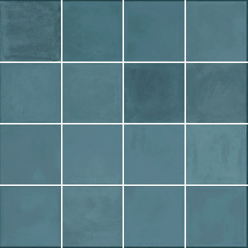 Azzurro blue porcelain tiles 100x100