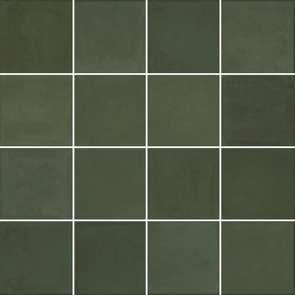 100X100 D_SEGNI BLEND VERDE MATT D3-P173 TILES