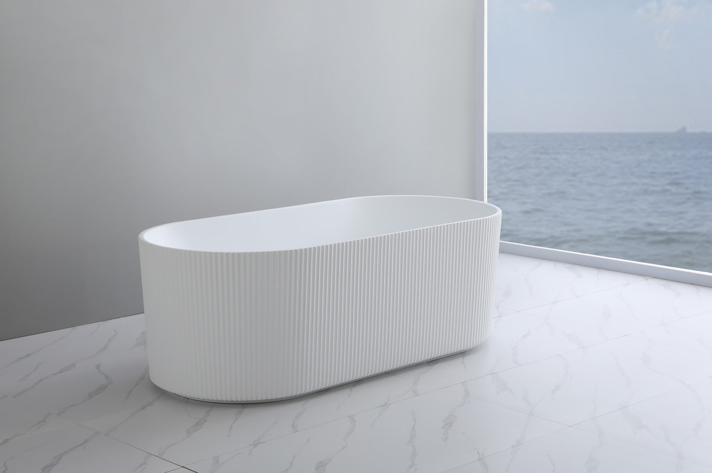 ATTICA NOOSA BATH 1500 GLOSS WHITE ANBT-1500