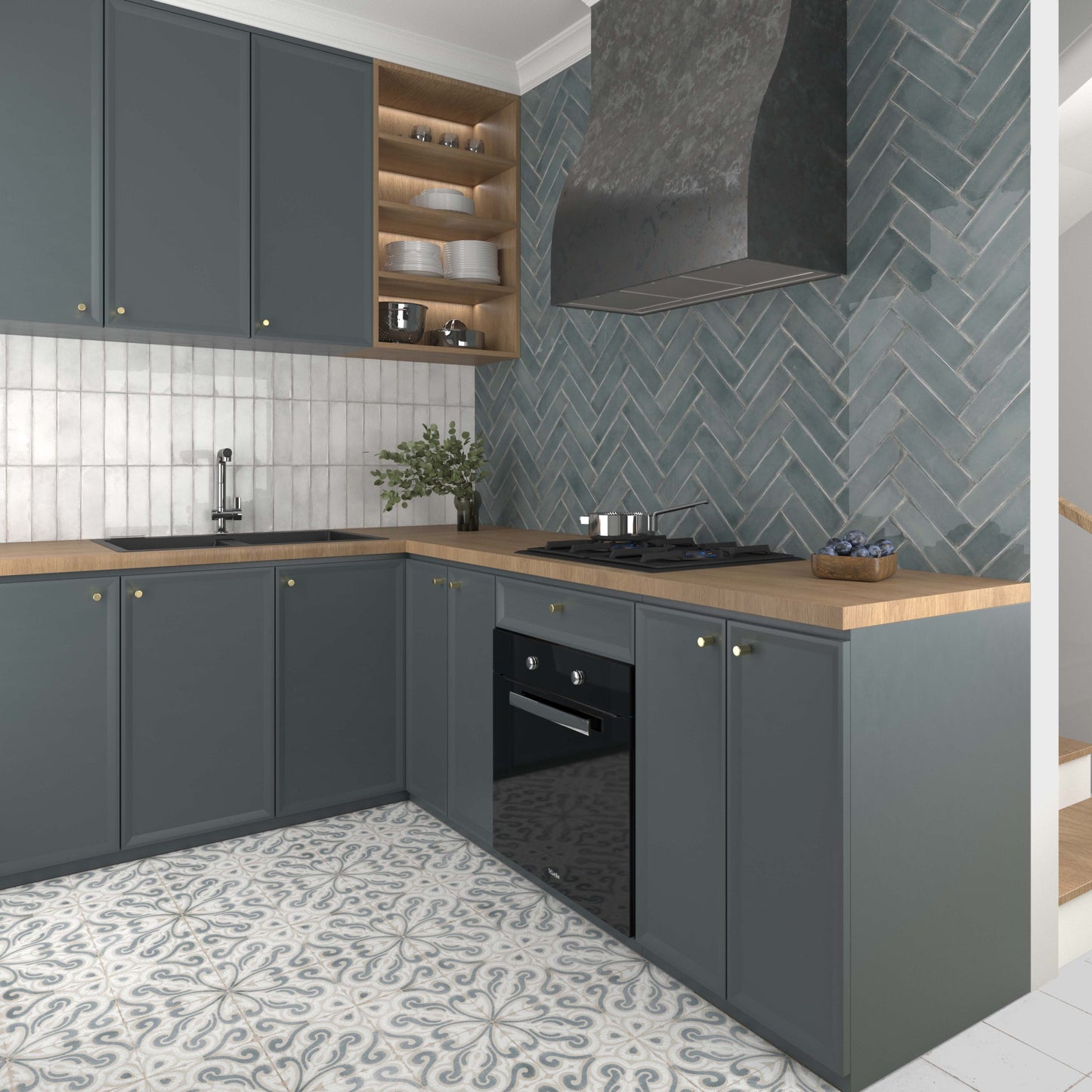 ATLANTIQUE BLEU 200X200  MATTE Z8-P10 TILES