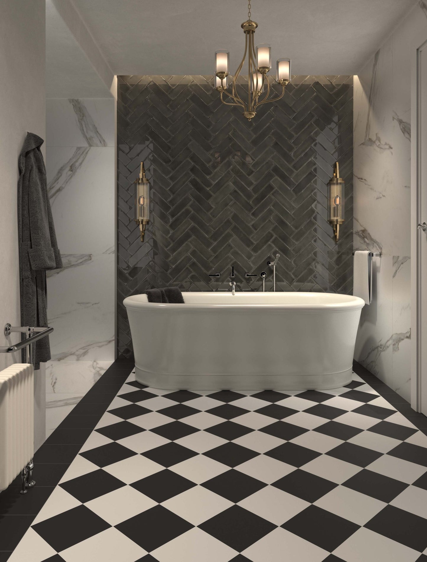 ATLANTIQUE CHARBON 69X240  GLOSS Z15-P10 TILES