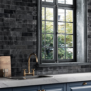 65X200 ARTISAN GRAPHITE GLOSS D6-P201 SUBWAY TILES