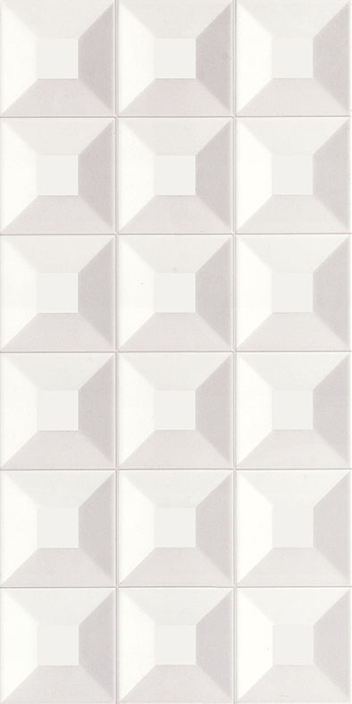 WINTER ICE CUBE WHITE GLOSS 300X600 K3-P717 TILES