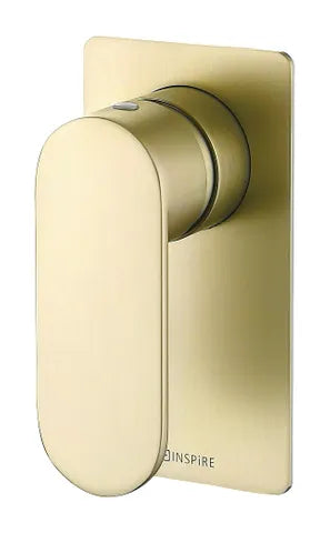 Vetto Brushed Gold Wall Mixer