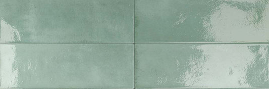 MINI GREEN GLOSSY 50X150 S3-P478 SUBWAY TILES