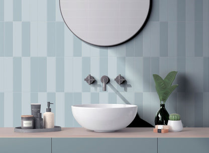 G L E N B R O O K  Blue Stripes  50x200mm  (520GLEBLU-S) H6-P75 TILES