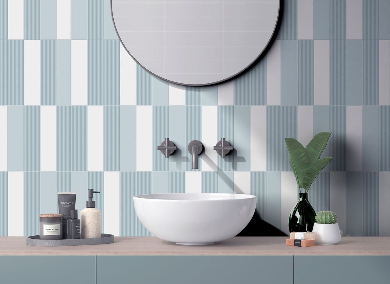 Ceramic subway tiles