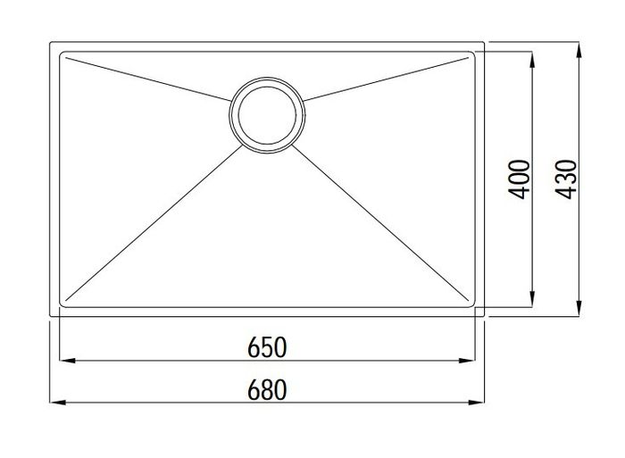 Axon Sink 69S 690x440x220