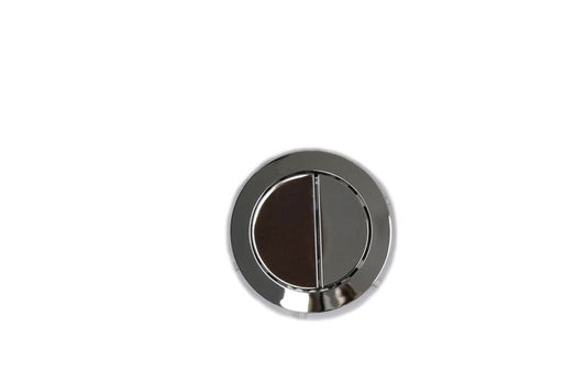 Toilet Flush RoundD Button Chromerome