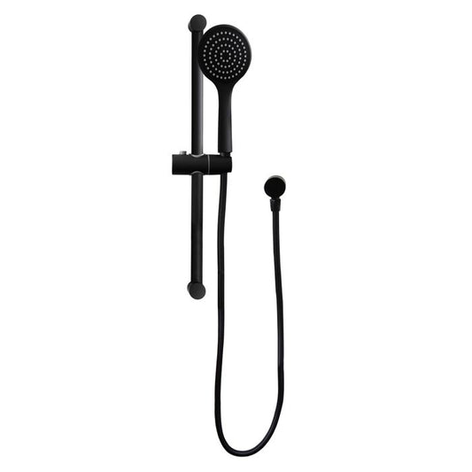 Pavia Shower Rail Black