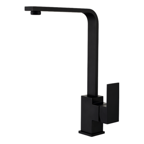 Taran Kitchen Mixer Square Matte Black