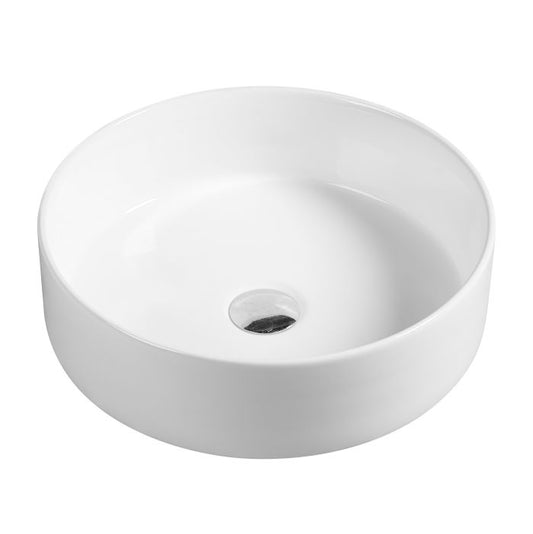 Radius Rd Basin 355x355 Gloss White