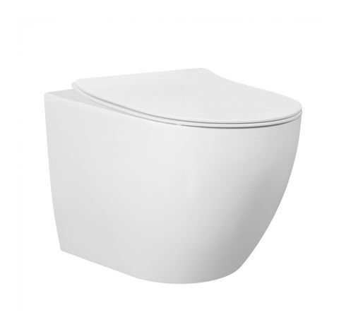 Voghera Rimless Wall Faced Pan Standard Seat