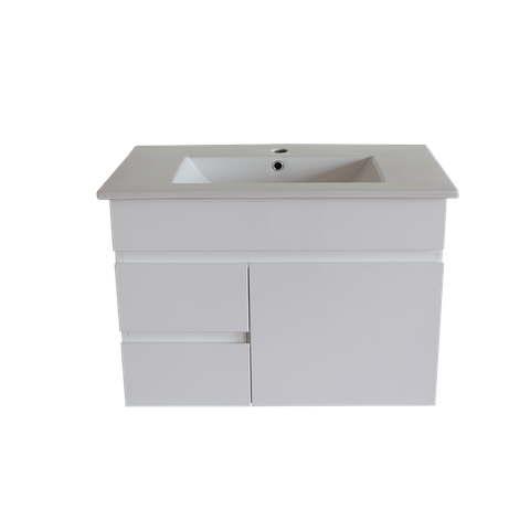 Pavia Cabinet Wall Hung - Left Hand Drawers 750x460