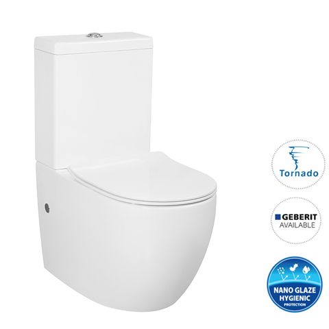 Voghera Toilet Slim Seat with Geberit