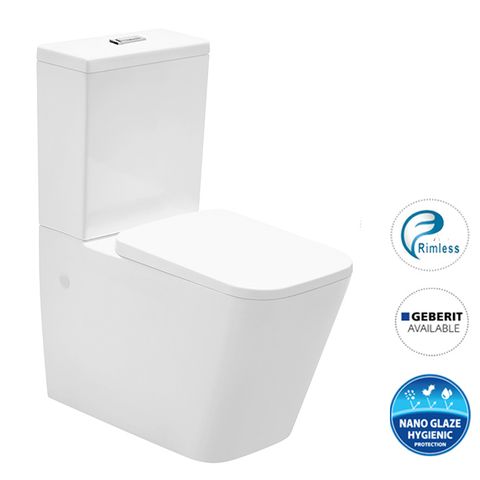 X Cube Rimless Toilet Suite