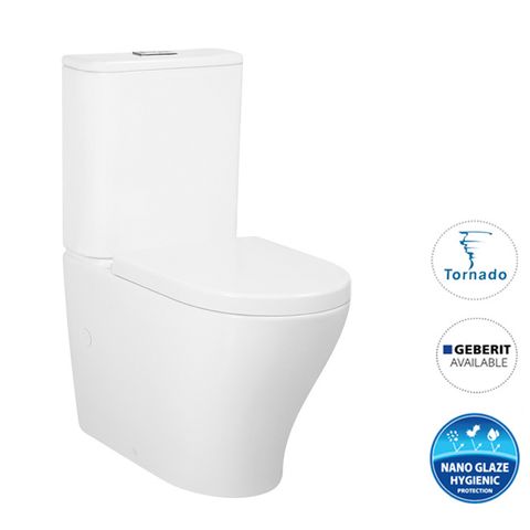 Zenitti Toilet with Slim Seat Geberit
