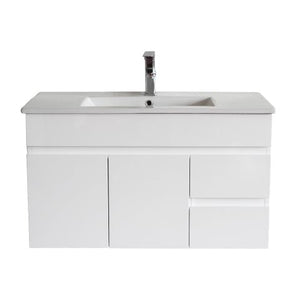 Pavia Cabinet Wall Hung Right Hand Drawers 900x460