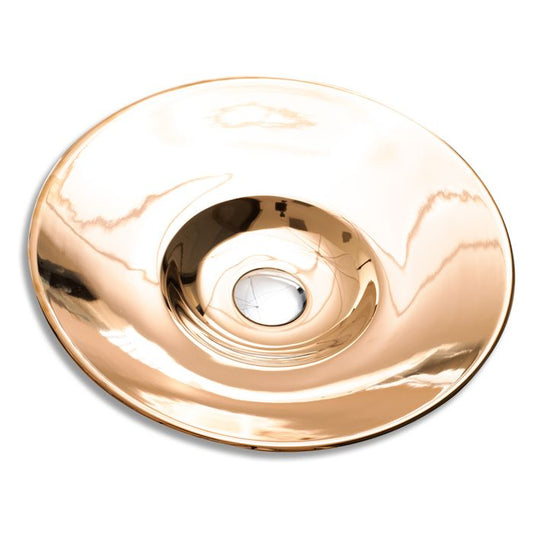 Semi Insert Basin 410x410 Rose Gold