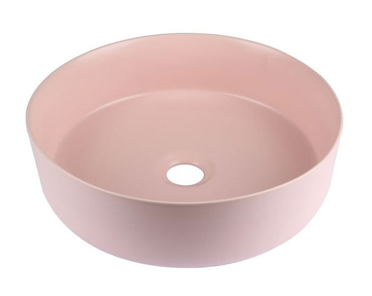 Radius Round Basin 355x355 Matte Pink