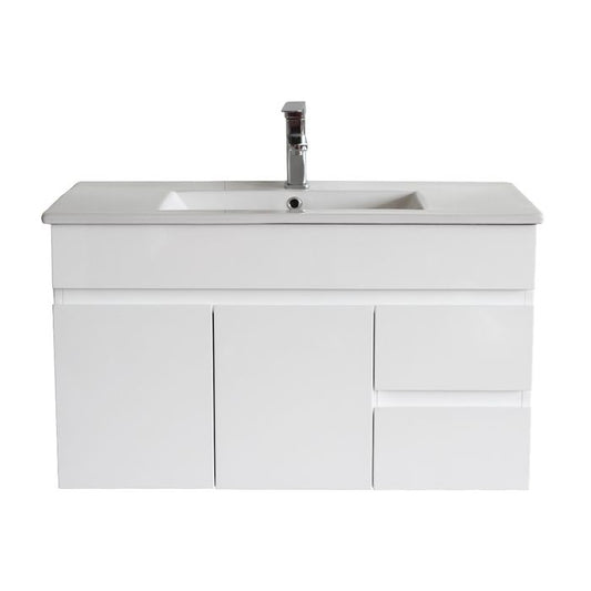 Canali 900 Wall Hung Right Draw Vanity