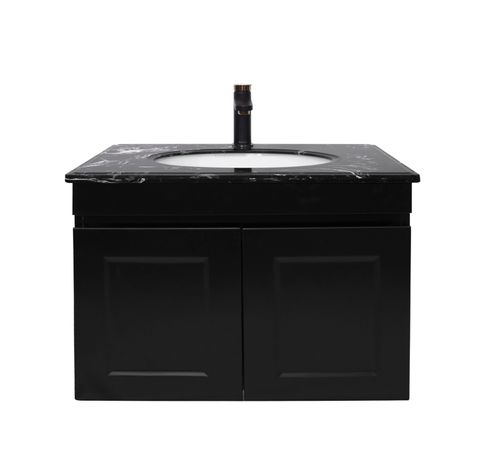 Hampton Matte Black Cabinet 60