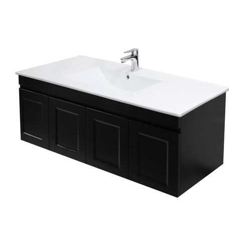 Hampton Black n DChromeina Vanity Top 120